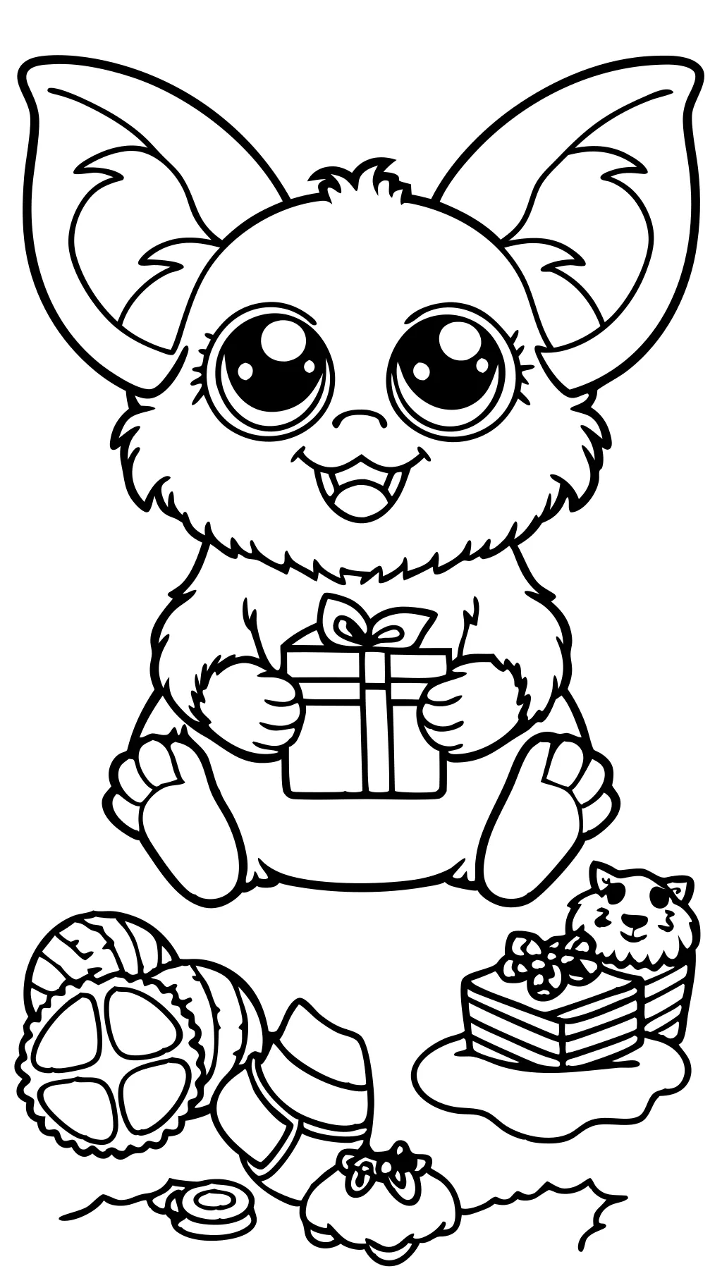 gizmo coloring pages